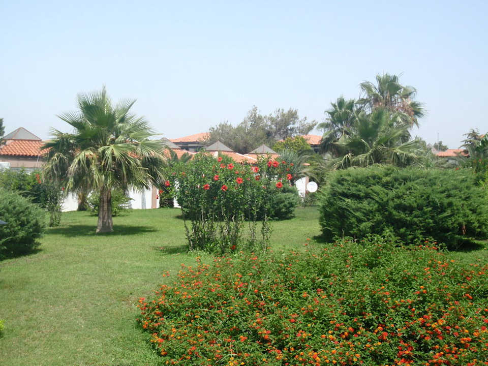 Gepflegter Garten Hotel Club Nena