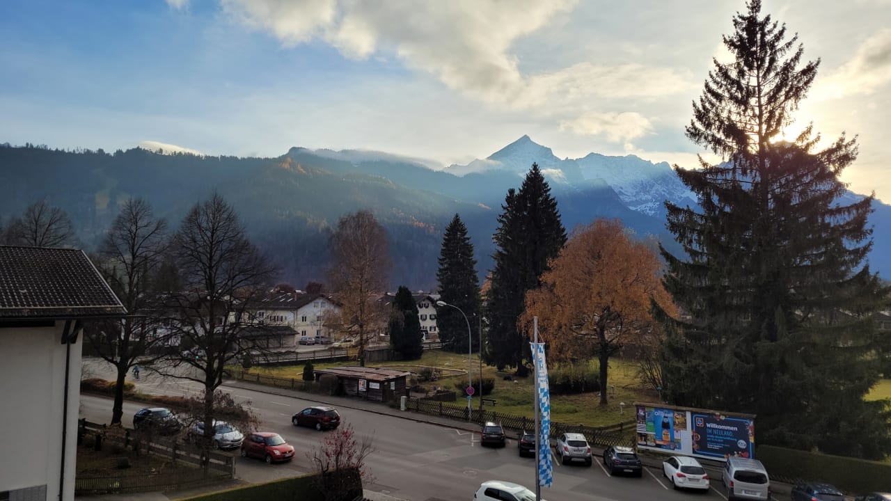 Ausblick Hotel Zugspitze