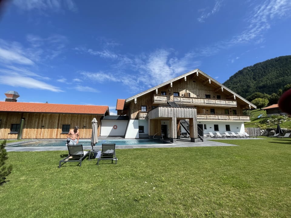 Außenansicht Unternberg Hof - Ruhpolding