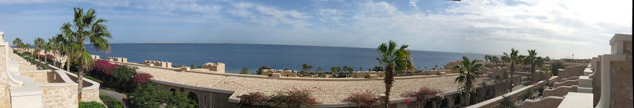 Der Ausblick vom Balkon Pickalbatros Citadel Resort
