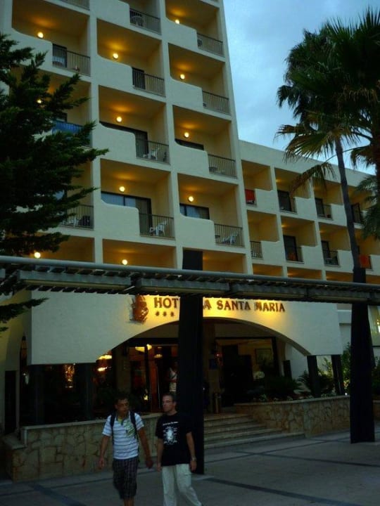 Eingang zum Hotel  La Santa Maria Hotel