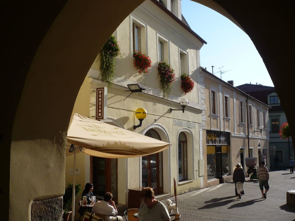 Straßenansicht Pension U Johanky