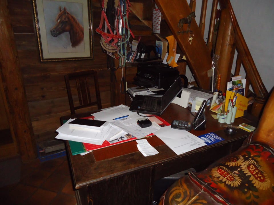 Rezeption Landhotel Schwärzhof