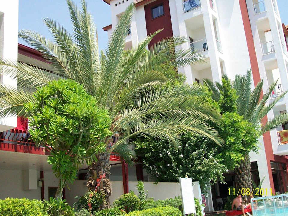 Vom Pool Richtung Hotel Hotel Side Elis