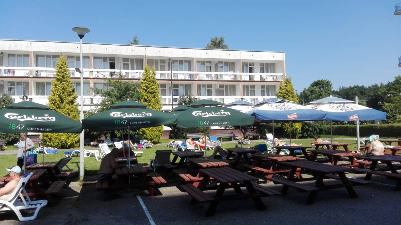 Sonnenterrasse und Grillplatz San Medical SPA