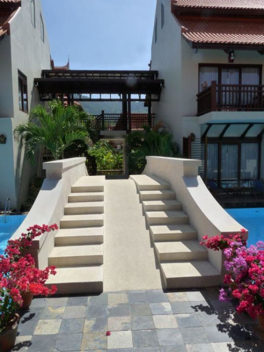 Brücke über den Pool Khaolak Oriental Resort - Adults only