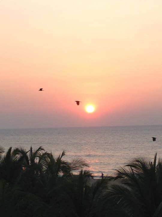 Ausblick vom Balkon Hotel Jetwing Beach