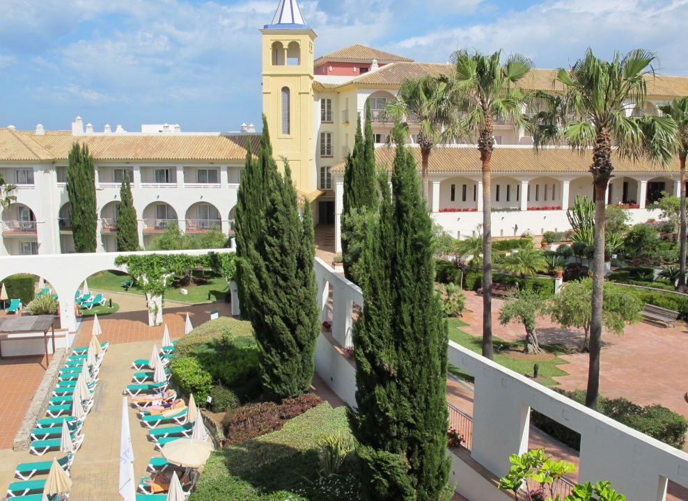 Hotel-Innenhof Fuerte Conil-Resort