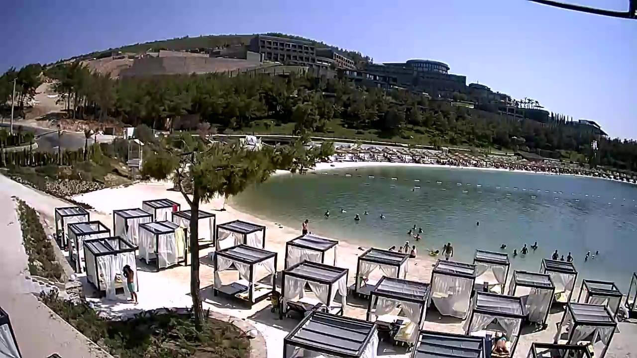 Strand La Blanche Island Bodrum