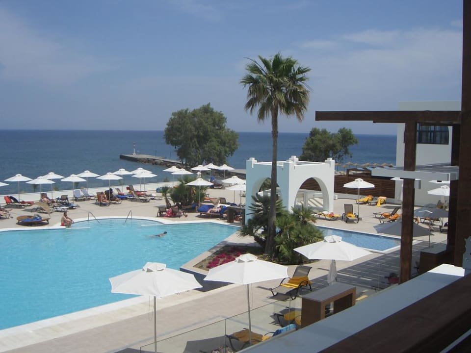 Ausblick vom Balkon TUI BLUE Oceanis Beach and Spa Resort