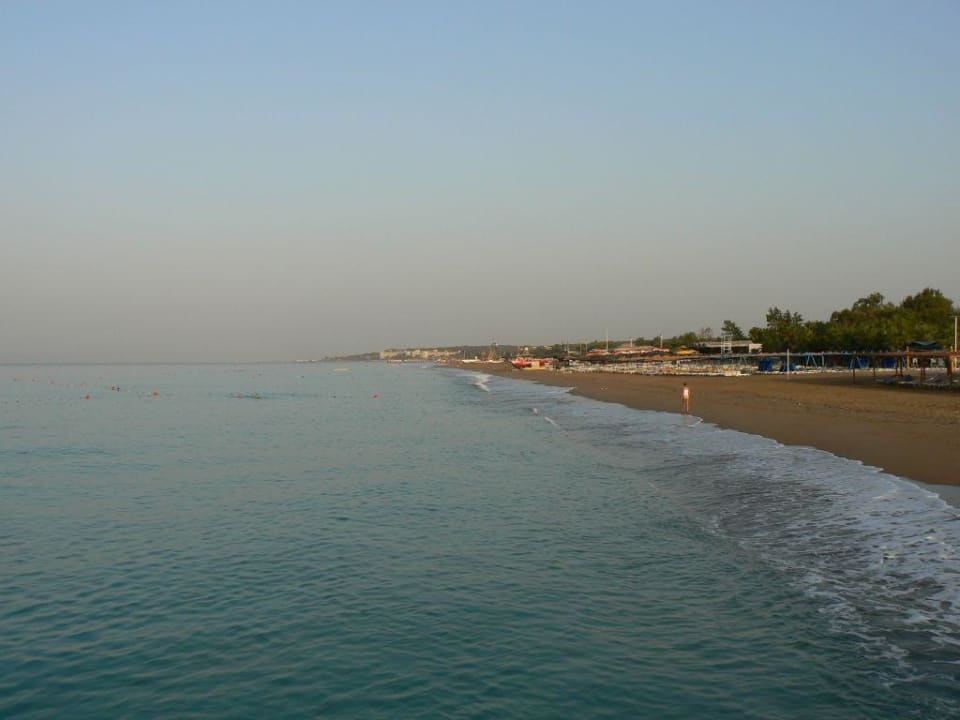 Blick Richtung Side bei Sonnenaufgang Monachus Family Resort Sorgun