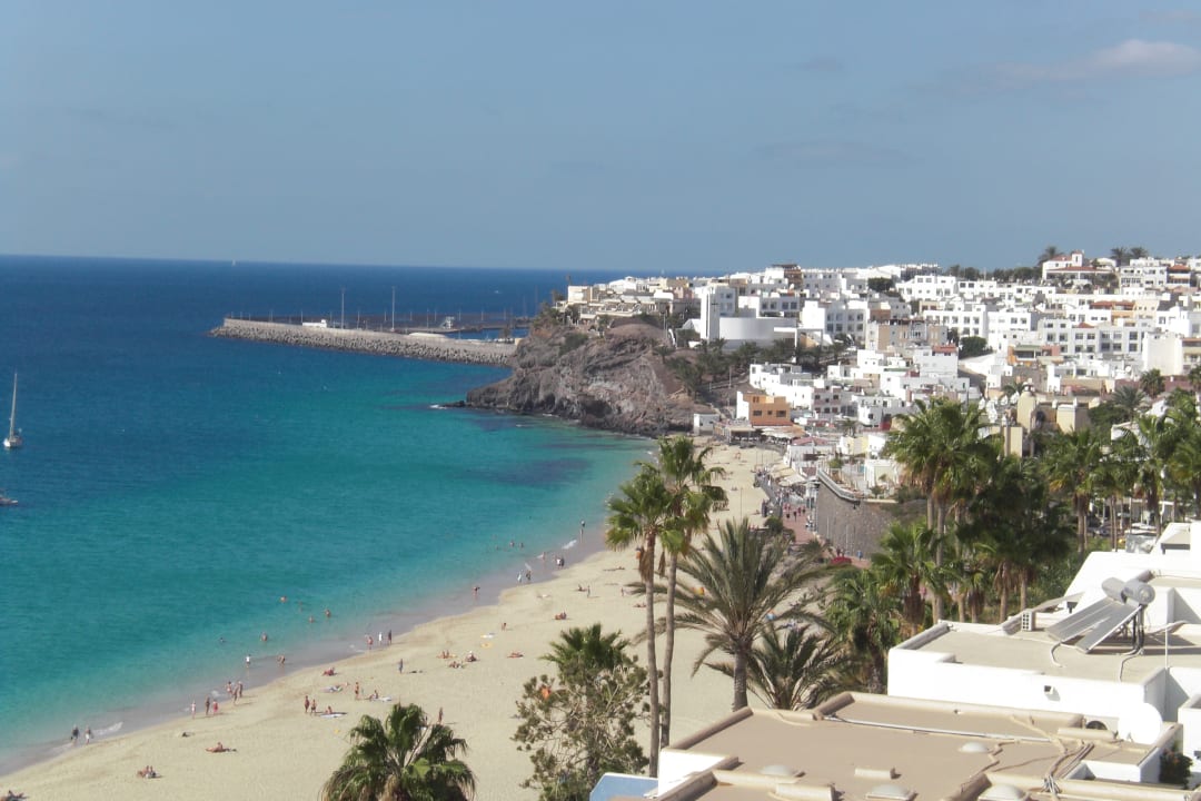Schöner Ausblick nach Morro Jable Hotel Riu Palace Jandia