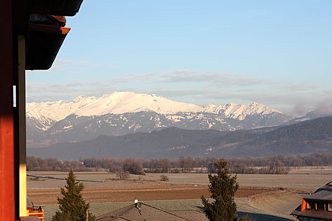 Blick in Richtung Katschberg Landhotel  Kärntner Stub'n