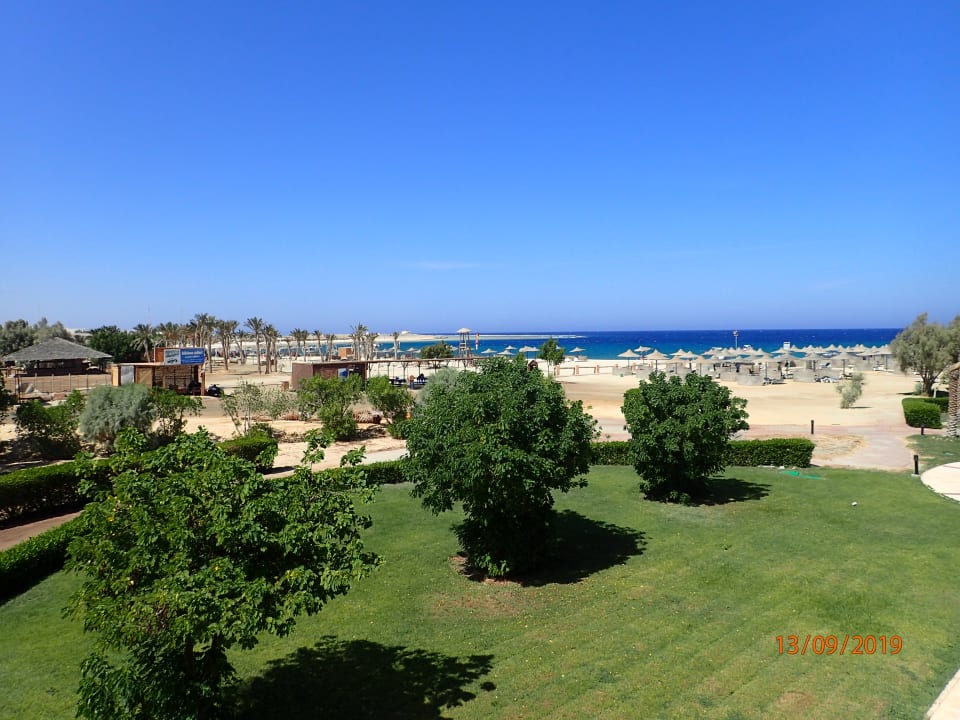 Ausblick Malikia Resort Abu Dabbab