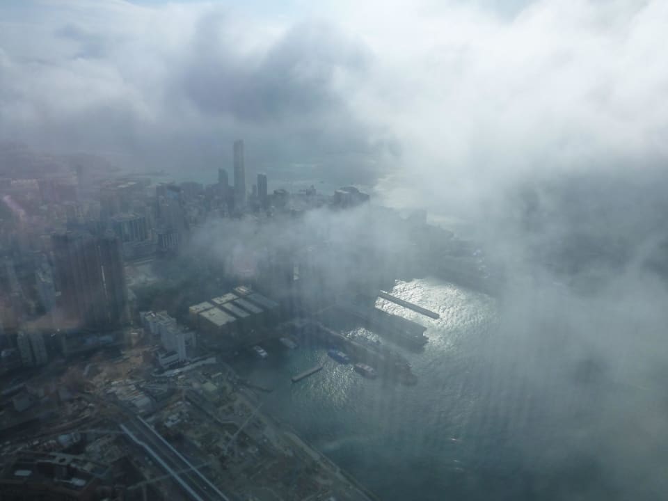 Hotelzimmer über den Wolken Hotel The Ritz-Carlton Hongkong