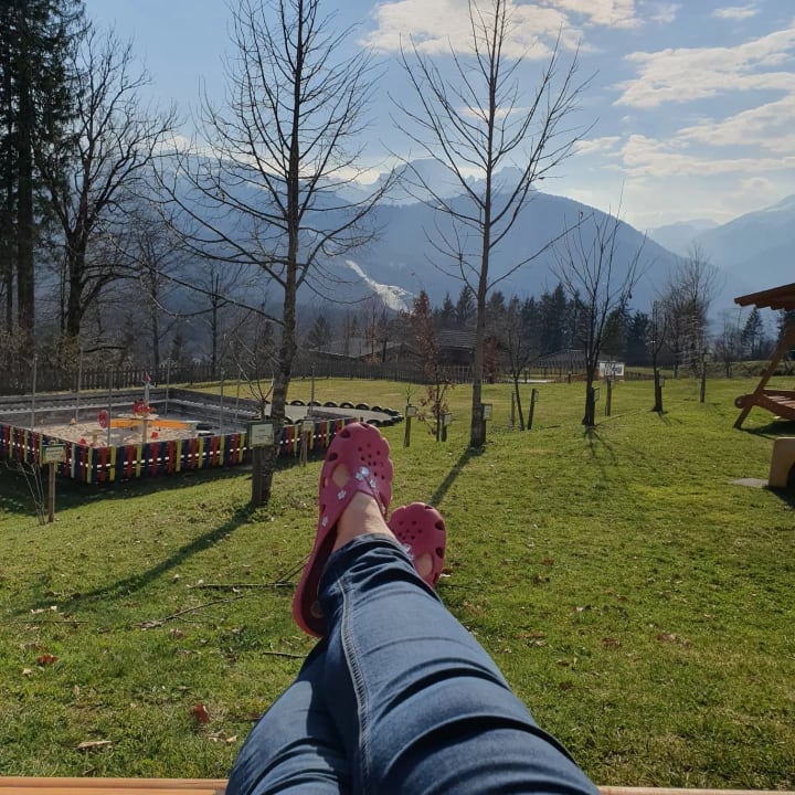 Gartenanlage Familienhotel Ramsi