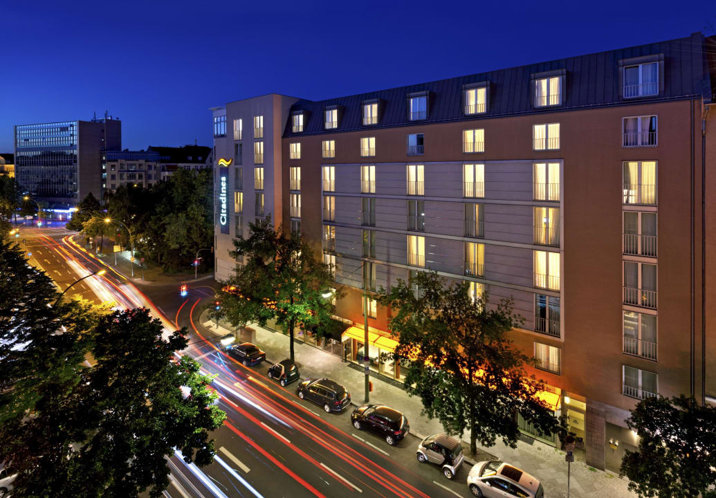Nachtansicht Citadines Kurfürstendamm Berlin