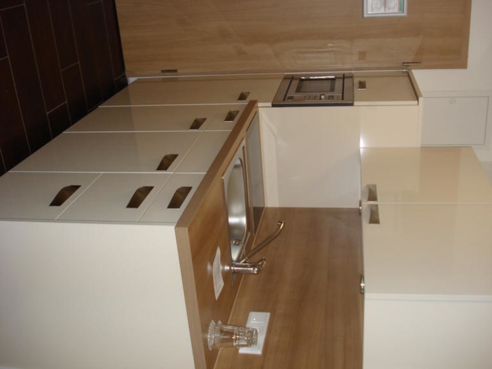 Eingang und Küchennische Boardinghaus an der Sempt - Wohnen zum Wohlfühlen