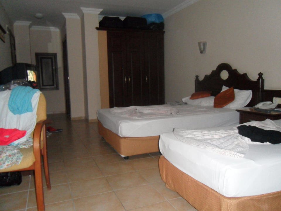 Unser Zimmer im 5ten Stock Hotel Kahya