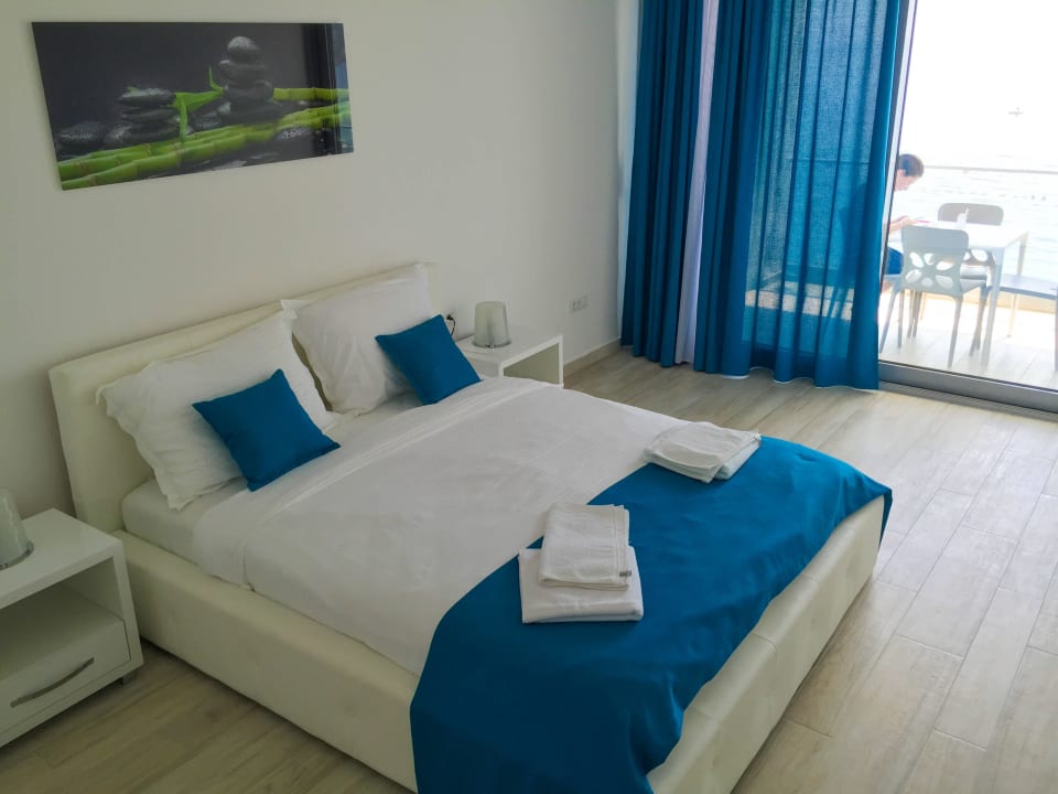 Schlafzimmer Apartments Sea Fort Sutomore