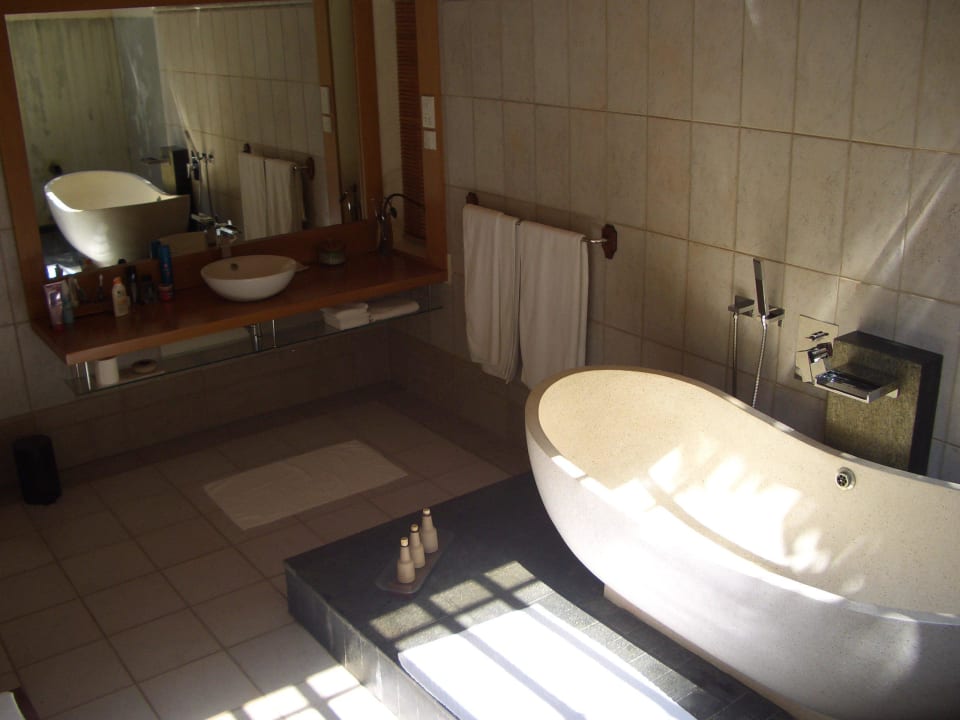 Offenes Badezimmer Hotel Saman Villas