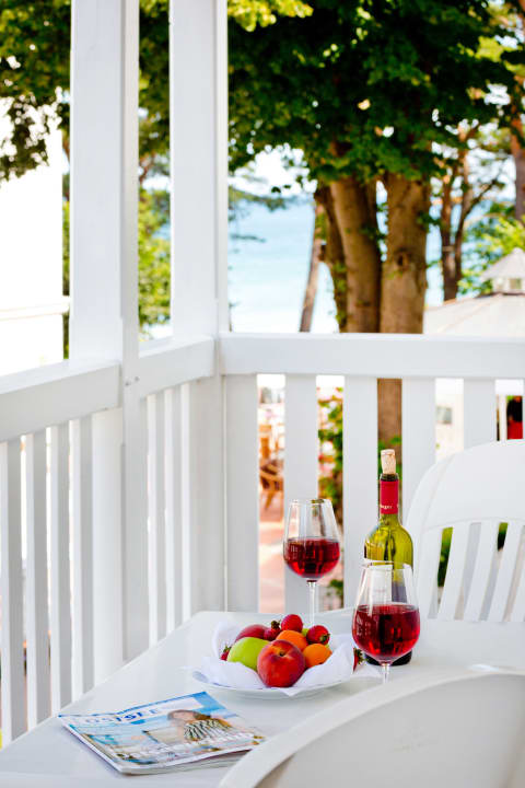 Ausblick Strandhaus Belvedere