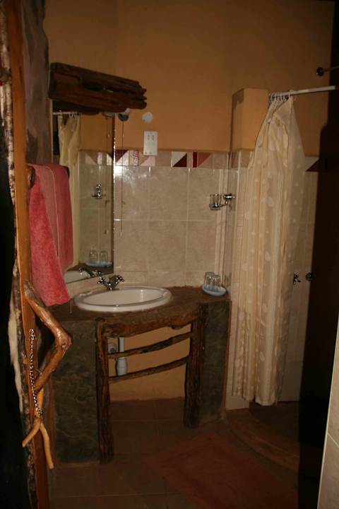 Das Badezimmer Rhino Valley Lodge