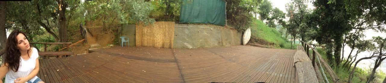 Wooden deck 75 square meter Hostel Katerina