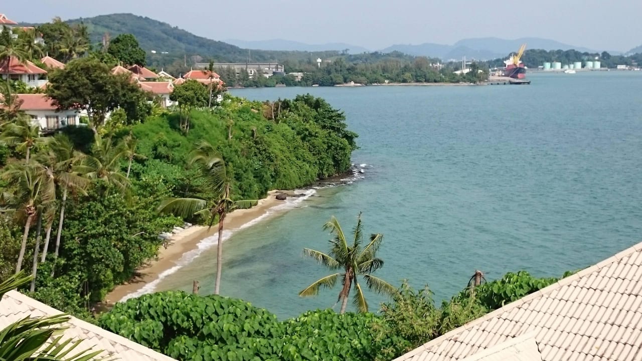Ausblick vom Frühstückstisch Cape Panwa Hotel