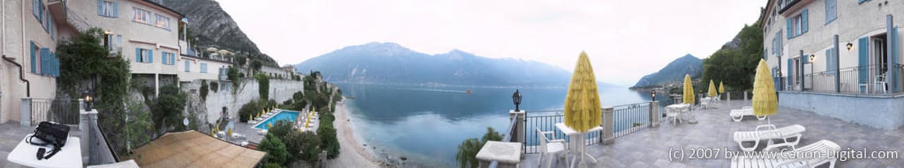 Panoramaansicht Hotel Villa Romantica Beach Resort