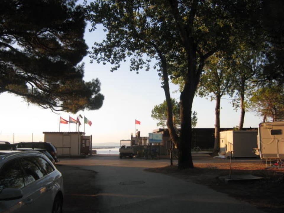 Weg zum Strand Villaggio Residence Punta Spin