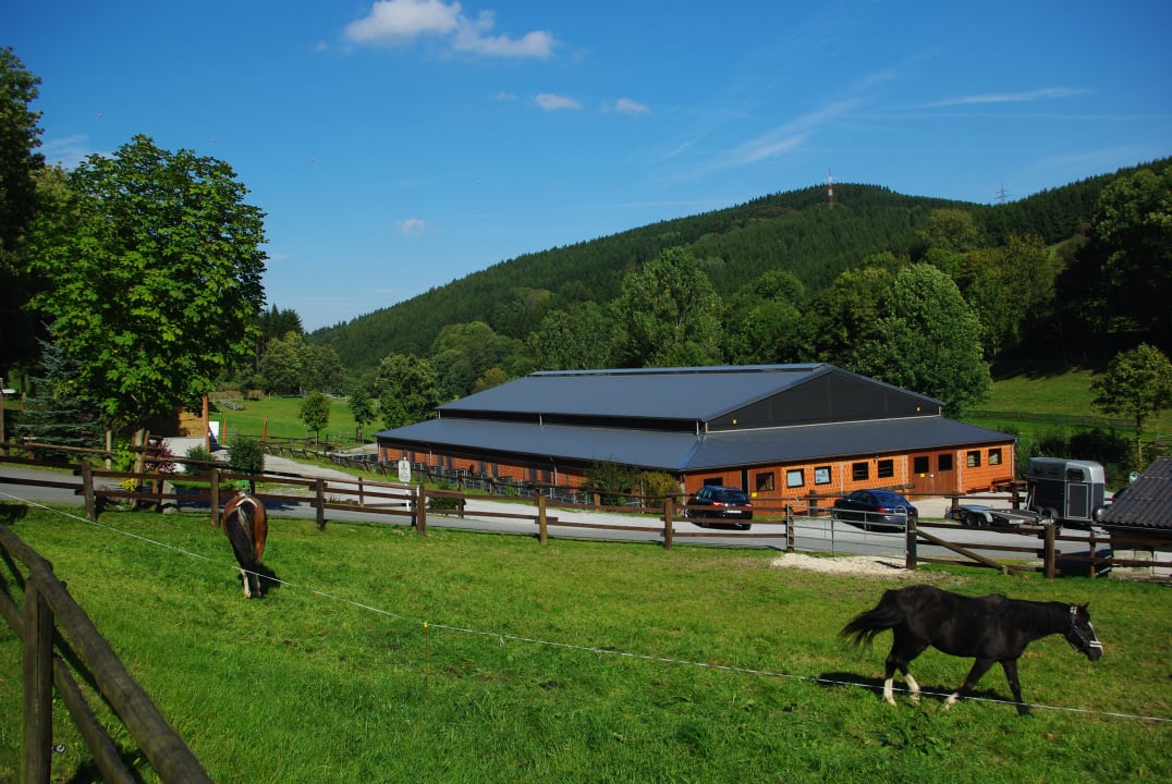Außenansicht Pension Wilke-Mühle