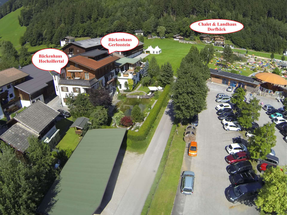 Außenansicht Ferienwohnungen Dorfbäck