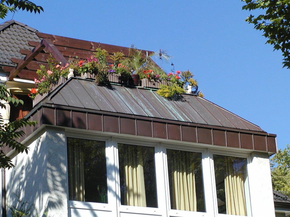 Dachgarten gegenüber Hotel Residenz Joop