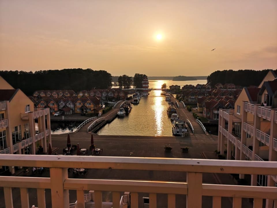 Ausblick Precise Resort Hafendorf Rheinsberg