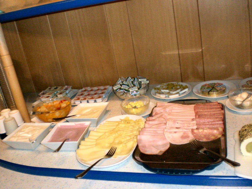 Frühstücksbuffet Gästehaus Fiedler Hotel Garni