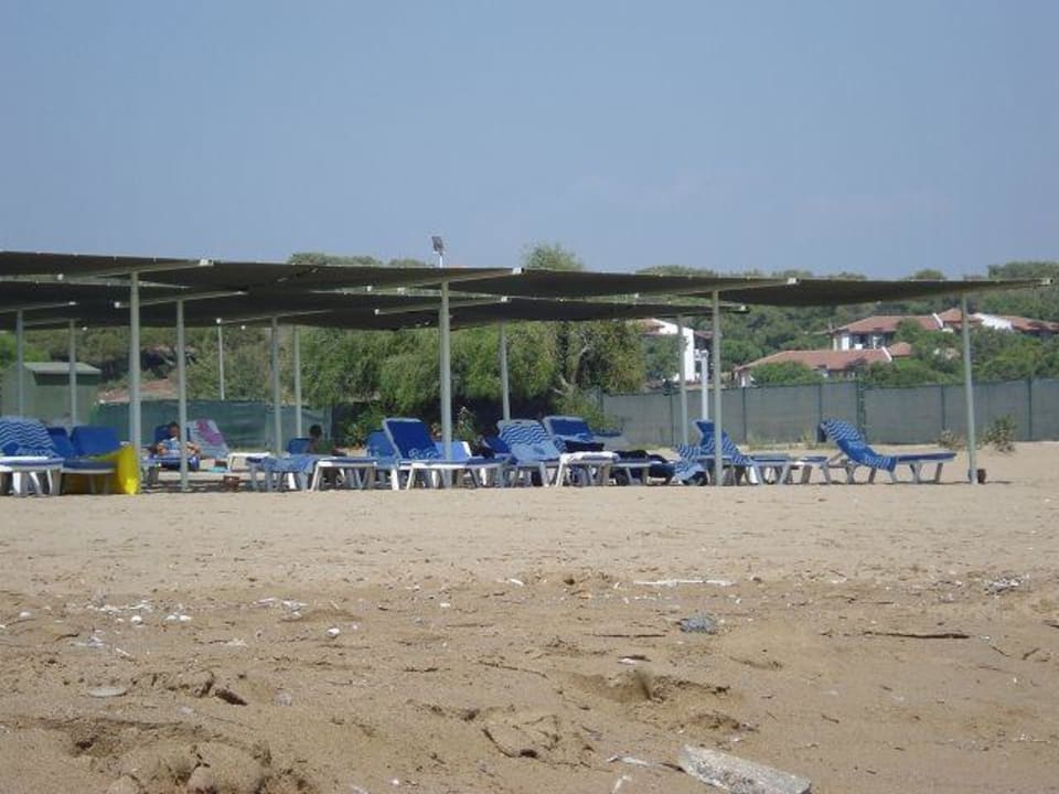 Liegen am Strand Arcanus Hotels Sorgun