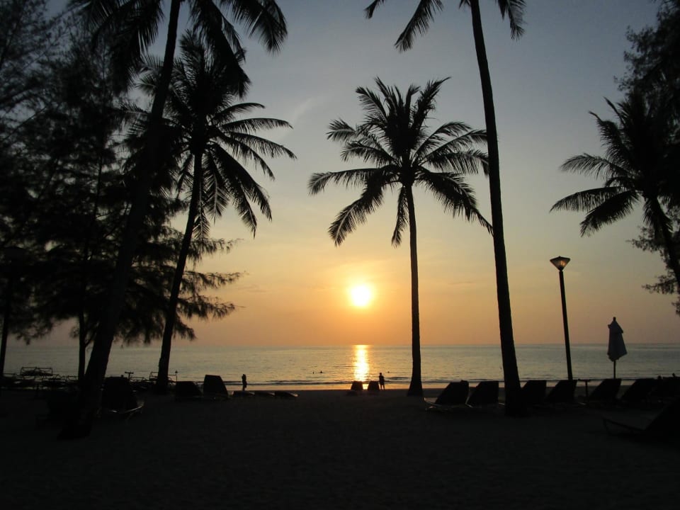 Sonnenuntergang Graceland Khao Lak Beach Resort