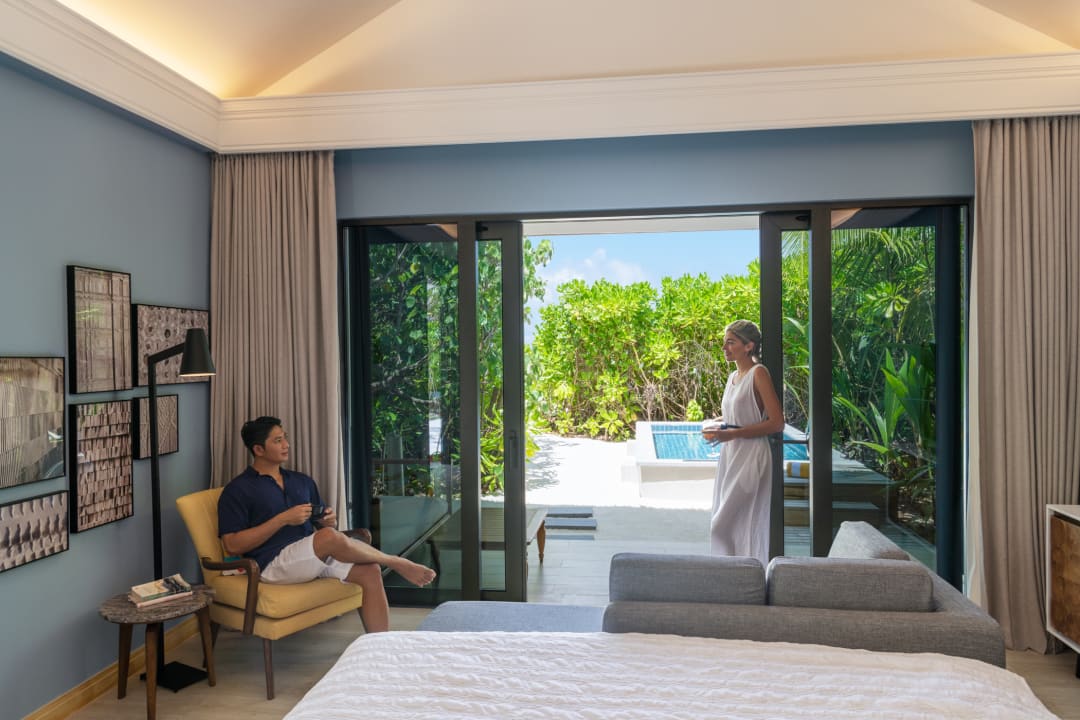Zimmer Le Meridien Maldives Resort & Spa