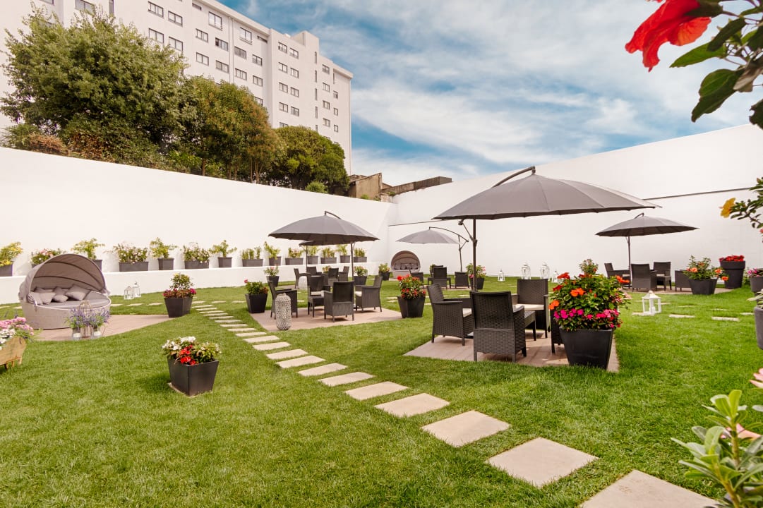 Gartenanlage Hotel Cristal Porto