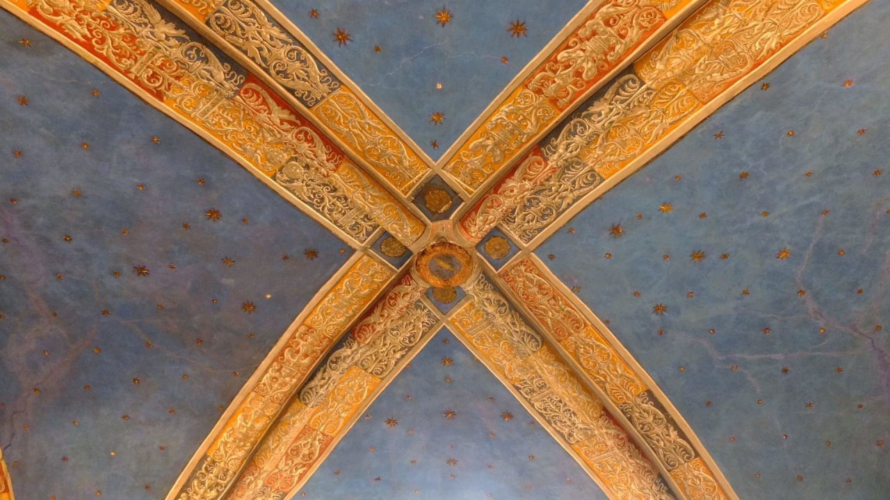 The ceiling of the "conference room" Hotel San Giovanni Resort