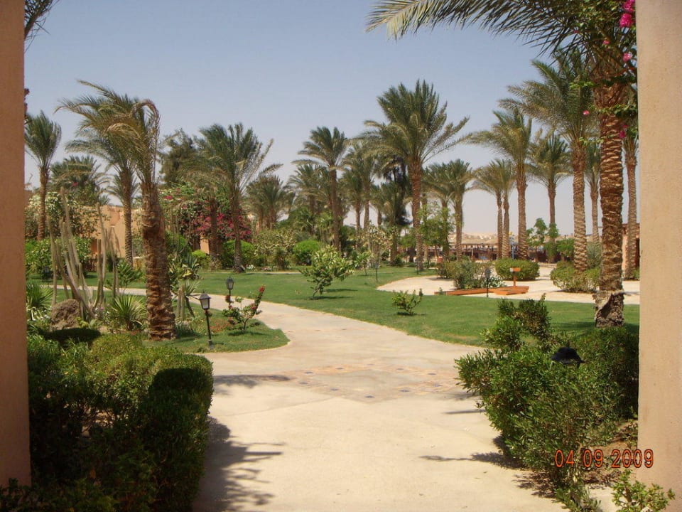 Gepflegte Gartenanlage Iberotel Makadi Beach