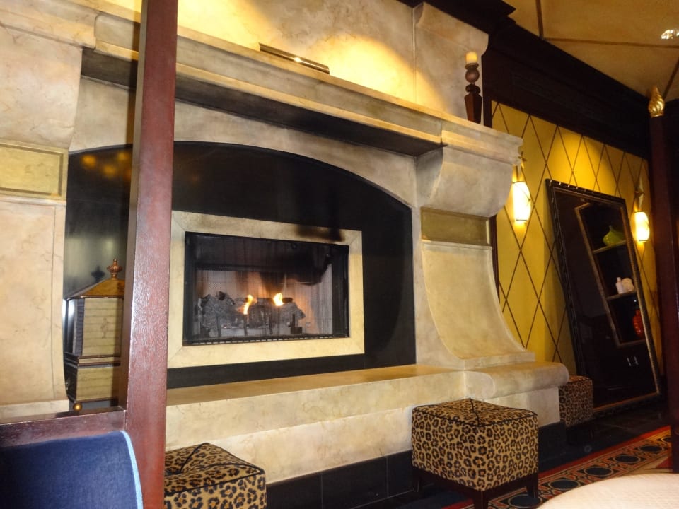Kamin im Lobbybereich Hotel Marlowe