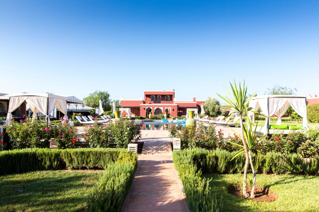 Vue jardin Domaine du Douar