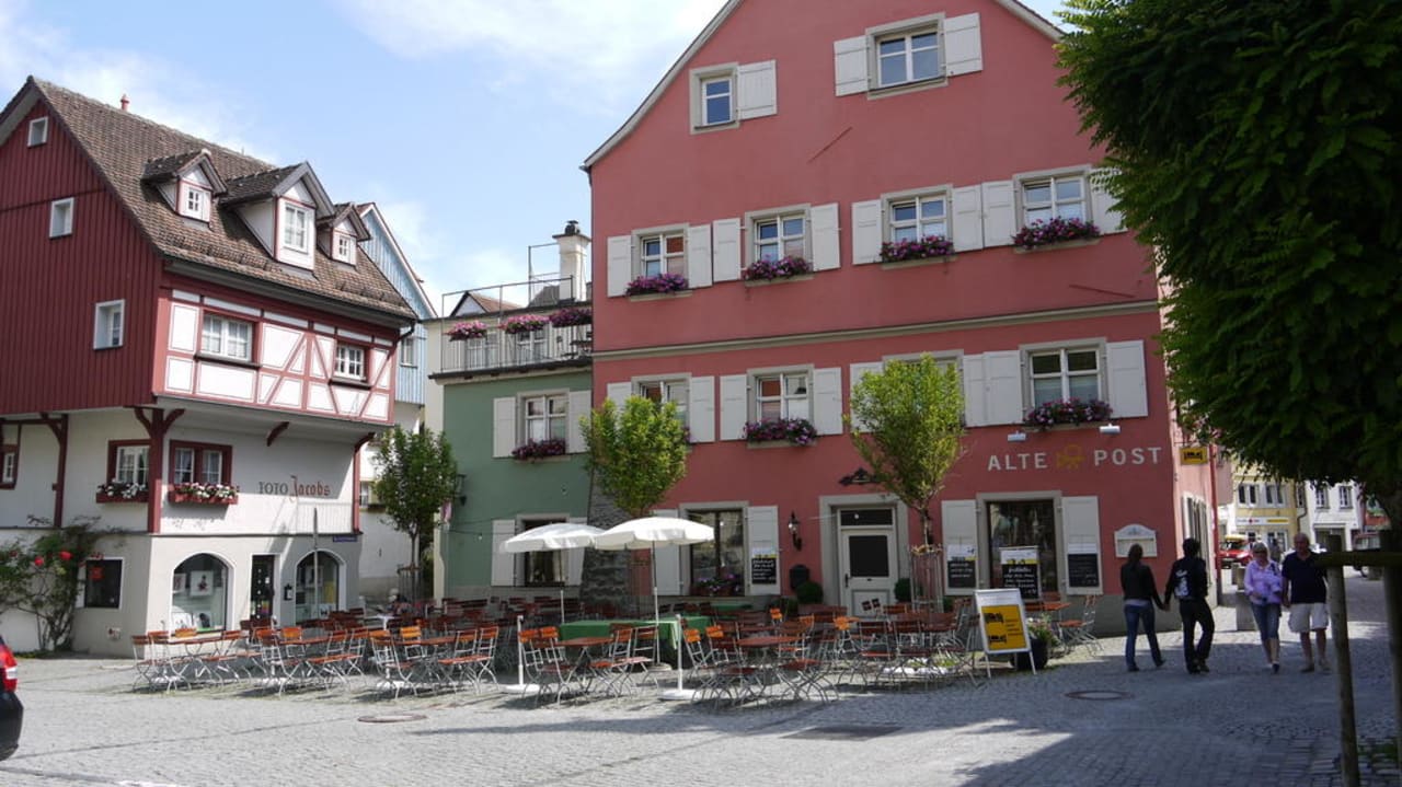 Hotel mit Biergarten Hotel Alte Post