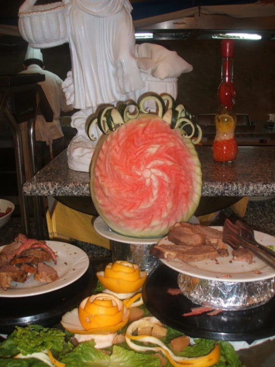 Melonenkunst - die Zweite - Hane Family Resort