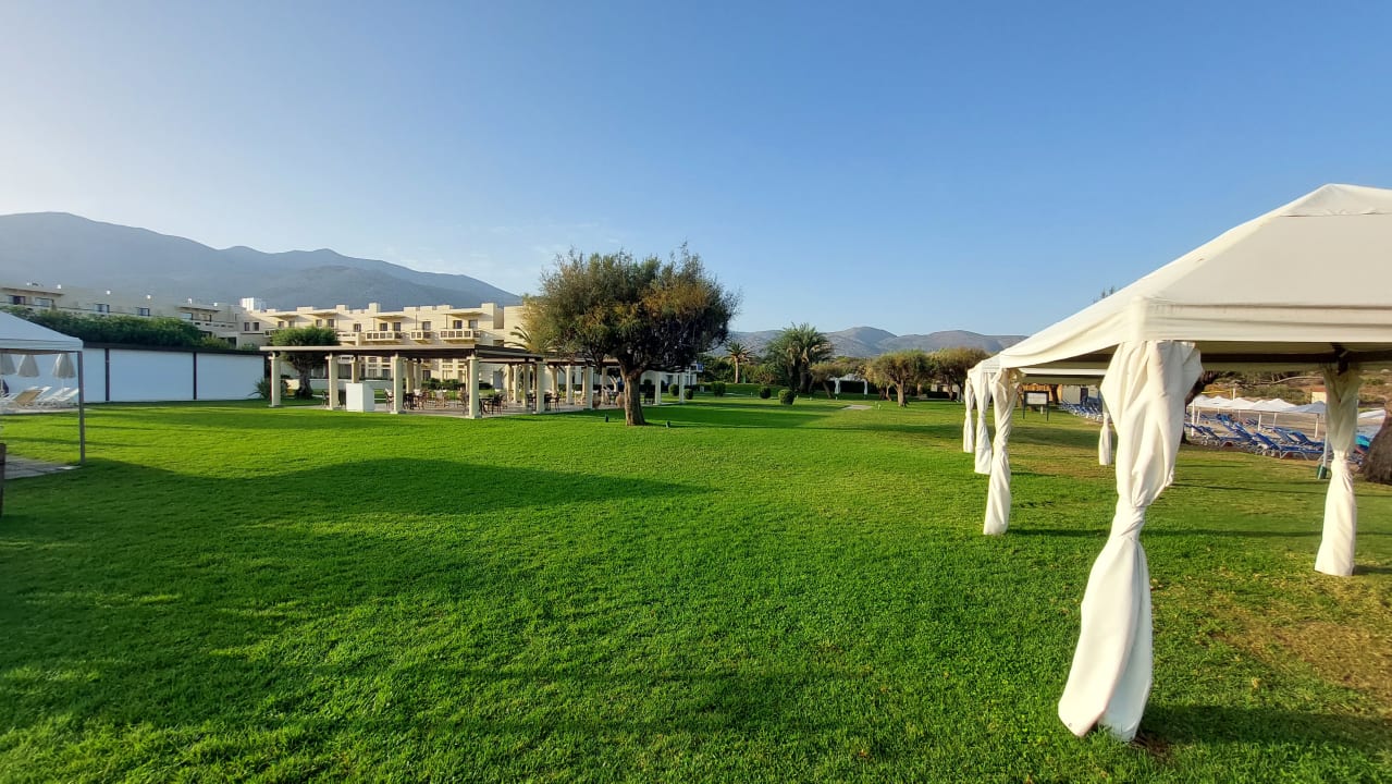 Gartenanlage Grecotel Meli Palace