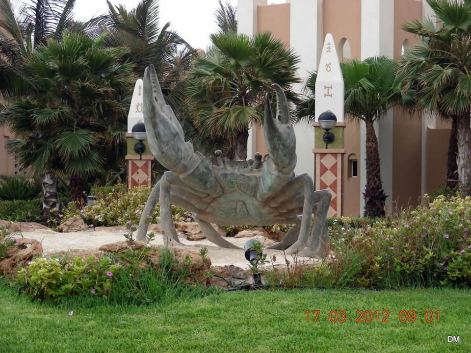 Vor dem Hoteleingang Hotel Riu Funana