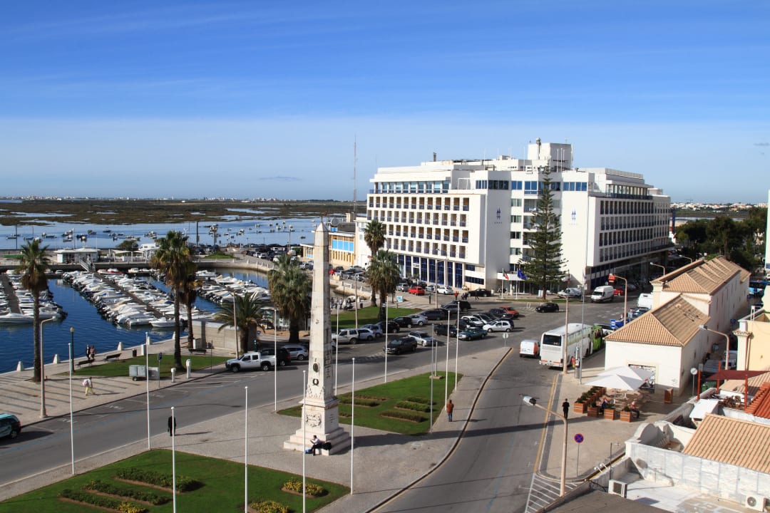 Ausblick vom Restaurant (Frühstück) Hotel Faro