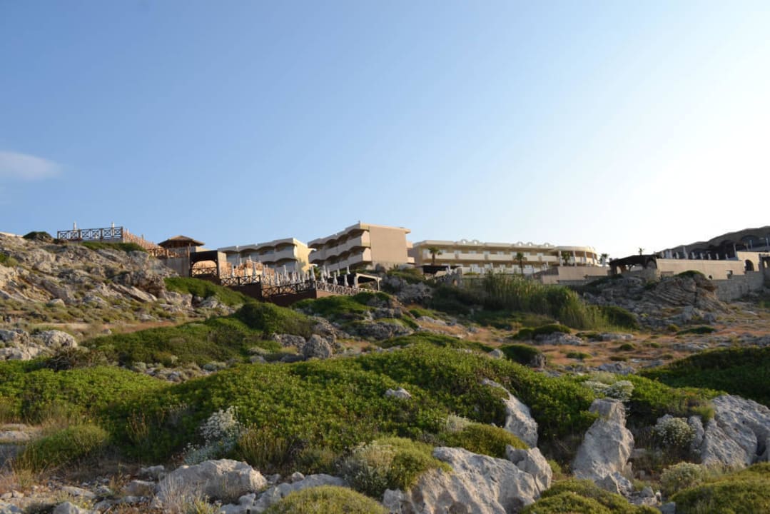 Droga na plaże Hotel Kalithea Horizon Royal